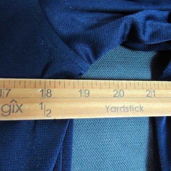 Adidas Jacket Boys Size Medium Blue Track Stripe Logo Full Zip Kids Active Sport - Picture 5 of 8